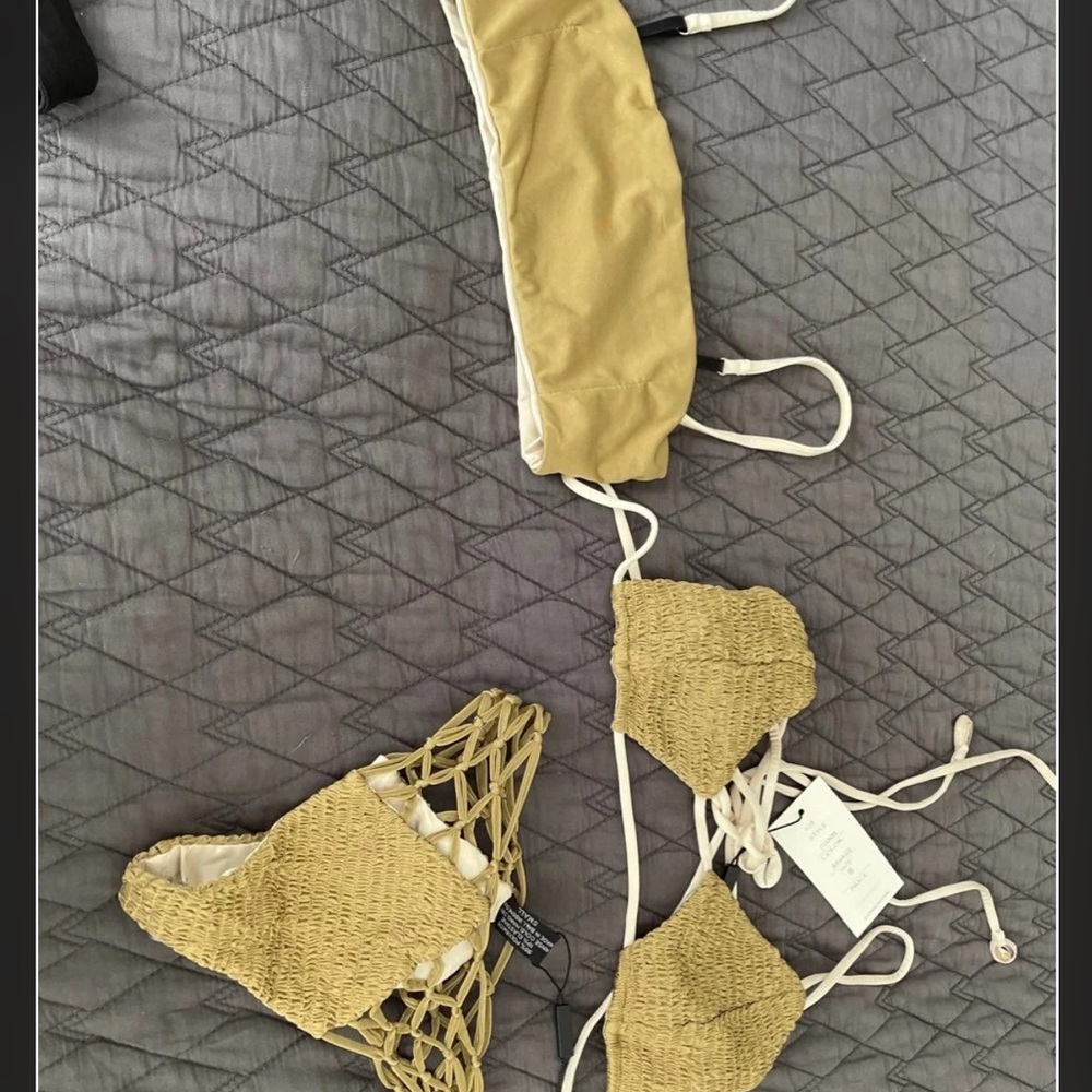 NWT Indah Todos & Santos Bikini Set 3 Piece